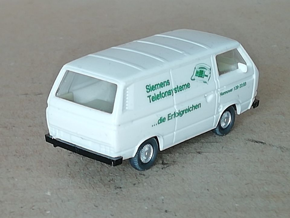 Wiking 290 8a VW T3 Kasten "Siemens Telefonsysteme", weiß in Wiefelstede