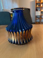 Blaue Vase mit Goldverzierung Saarland - Völklingen Vorschau