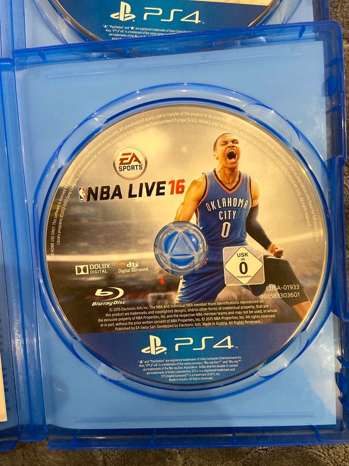 NBA Live 14 15 16 - Playstation PS4 PS5 - Basketball - EA Sports in Lohne (Oldenburg)