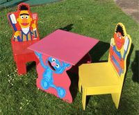 Kindertisch mit Stühlen, Ernie und Bert, Elmex Brandenburg - Stahnsdorf Vorschau