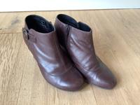Braune Stiefeletten mit Keilabsatz von Vagabond, Gr. 37 Wandsbek - Hamburg Rahlstedt Vorschau