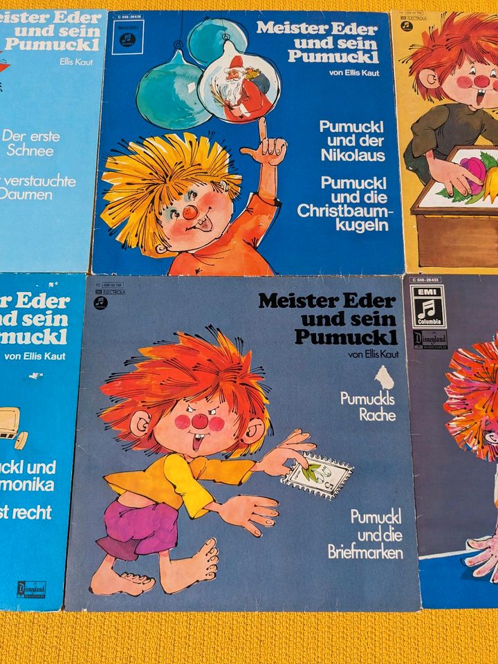 Schallplatten Pumuckl verschiedene 8 Stück in Übach-Palenberg