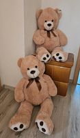 Teddy, Teddybär, Plüschteddy, braun, fast 100cm groß,  Stofftier Sachsen-Anhalt - Muldestausee Vorschau