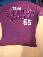 Superdry Shirt mit Glitzer Gr. M/38/dunkelrot Nordrhein-Westfalen - Oelde Vorschau
