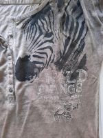 SOCCX Top, Shirt, T- Shirt Gr. S-M 2 Zebra 36-38  taupe Nordrhein-Westfalen - Hürth Vorschau