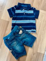 Set Polo Shirt Shorts Steiff Tommy Hilfiger 74 80 Bayern - Wolnzach Vorschau