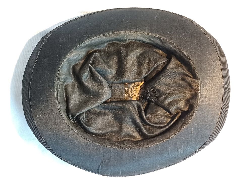 Chapeau claque alt schwarz Satin in Amerang