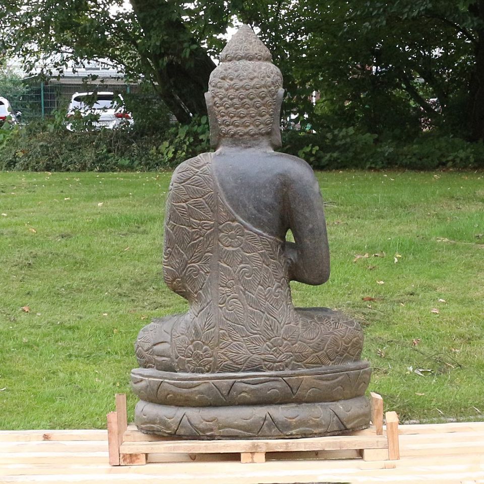 Buddha Figur Statue Gartenfigur Greenstone antik greetings 100 cm in Bochum