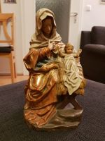 Hl. Maria mit Jesus original handgeschnitzt Krippenfigur 24cm Bayern - Schweinfurt Vorschau