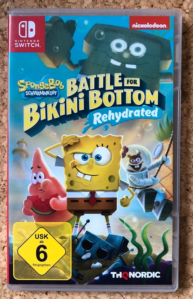 SpongeBob Schwammkopf: Battle for Bikini Bottom (Nintendo Switch) in Bexbach