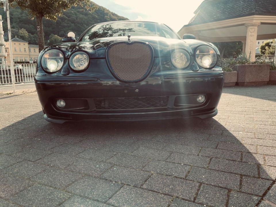 Jaguar S-Type 4.2 V8 R Kompressor 396PS/Leder/H&R in Bad Ems