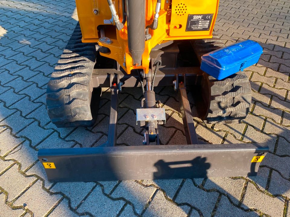 Minibagger BK1500JS + Zubehör *14.490€ NETTO*BERGER KRAUS*KUBOTA*JOYSTICK*ZUBEHÖRPAKET*SOFORT!* in Kassel