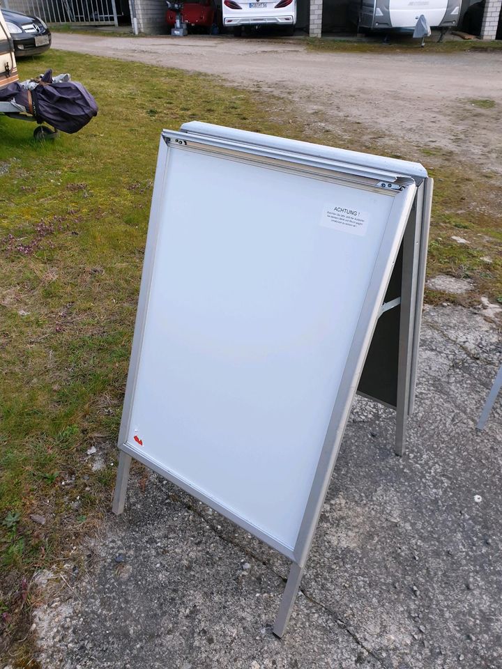 Plakatständer Kundenstopper in Lehre