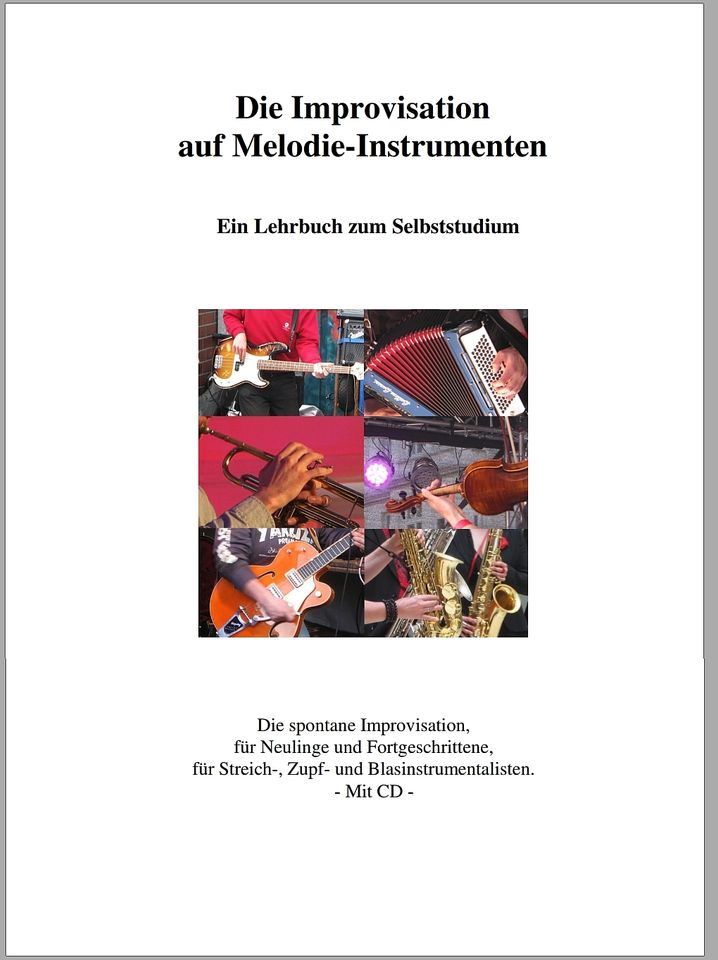 Buch Improvisieren lernen, Anleitung f Geige Cello Bratsche in Frankfurt am Main