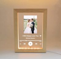 Personalisiert Musik Acryl Lampe Foto Song Lampe Nachtlicht Gift Nordrhein-Westfalen - Düren Vorschau