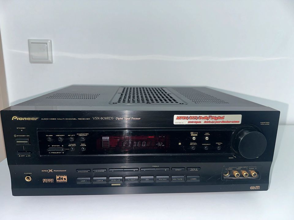 Pioneer VSx-808RDS Dolby Sorround/Digital Receiver in Ingolstadt