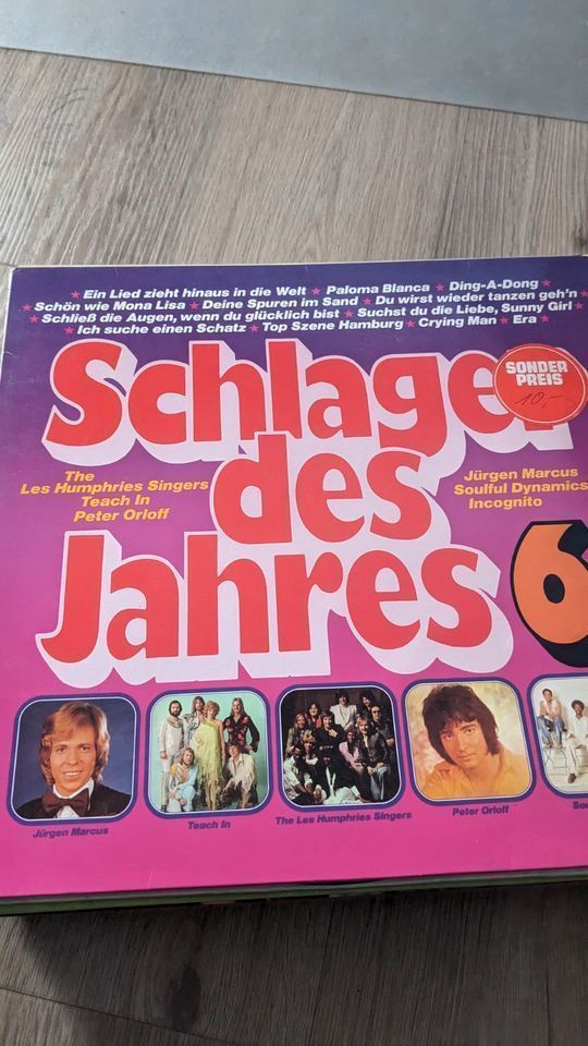 Schallplatten Schlager Tanzmusik Volksmusik Jazz Stück 2 Euro in Hamburg