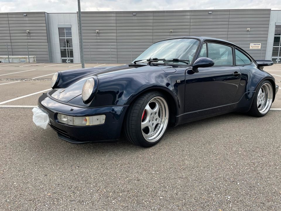 Porsche 964 C4 Turbolook Schalter H-Zulassung Recaro in Kempten