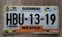 Nummernschild Guerrero Mexico Kennzeichen Bayern - Simbach Vorschau