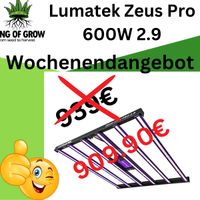 Lumatek Zeus Pro 600W 2.9 GROW LED Lampe, Neu, Garantie Baden-Württemberg - Bretten Vorschau