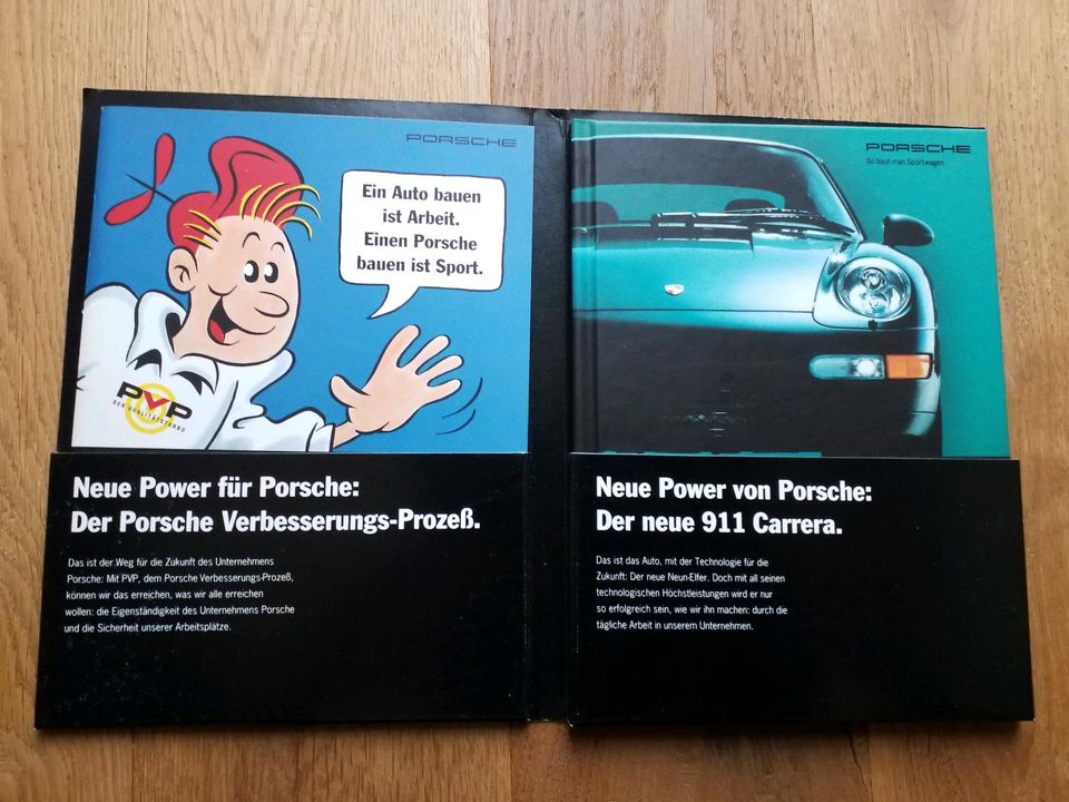 Buch Mappe Porsche 911 PVP Das Power Paket 993 in Gaggenau