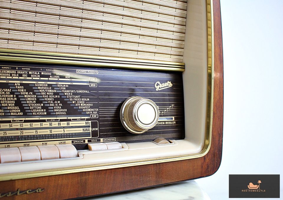 Graetz Röhrenradio Musica 817 Vintage Music 50er 60er Antik in Lage