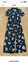 Neues knöchellanges VERO MODA Sommerkleid, schwarz mit floralem M Bayern - Zirndorf Vorschau