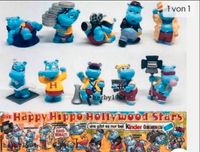 Die Happy Hippo Hollywood Stars - Komplettsatz - 1997 Ü Eier Rheinland-Pfalz - Landau-Queichheim Vorschau