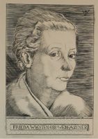 J.Wüsten Portrait m.Frieda Wüsten geb. Weingartner Format 17,7x10 Königs Wusterhausen - Wildau Vorschau