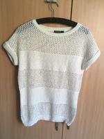 Kurzarmpullover wollweiß, Größe S bzw. 36/38 Rheinland-Pfalz - Zweibrücken Vorschau