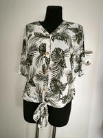 S'Oliver Sommershirt Bluse Knotenbluse Palmenprint L Nordrhein-Westfalen - Soest Vorschau