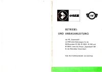 Stoye SM TM AWO MZ Super-Elastik Betriebs-und Anbauanleitung, Kop Sachsen-Anhalt - Zeitz Vorschau