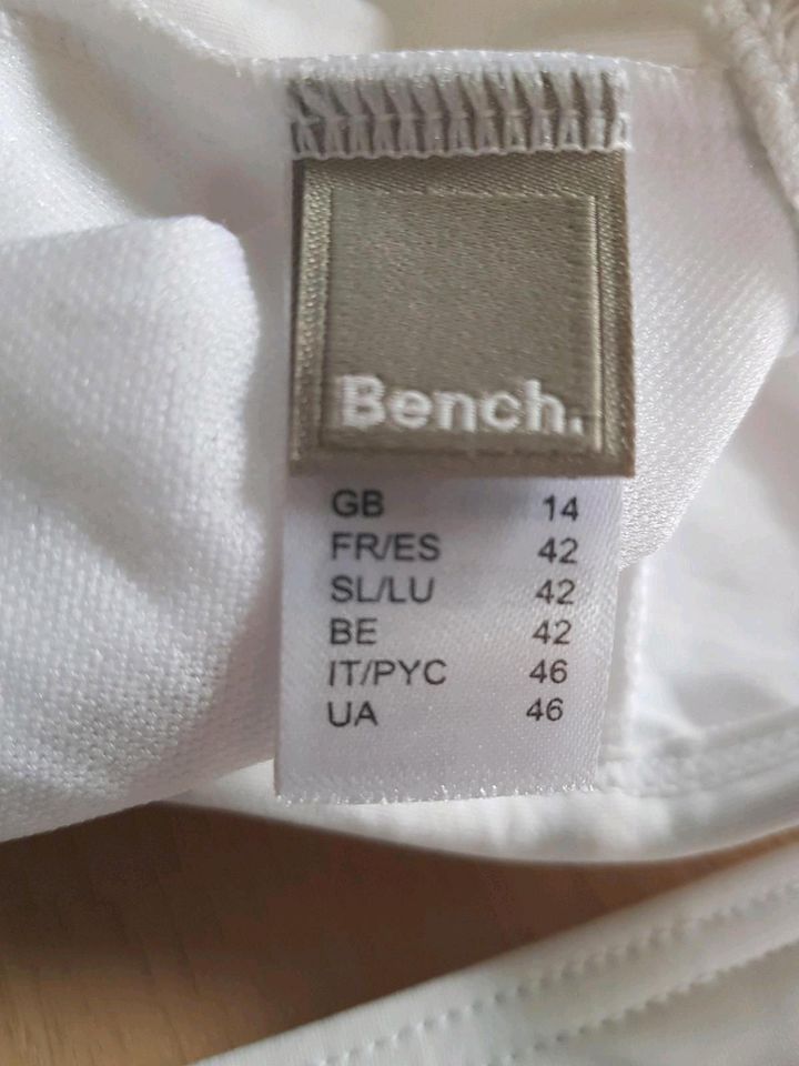 Bench Bikini L 40 Weiß neu mit Etikett in Bernsdorf b Hohenstein-Ernstthal