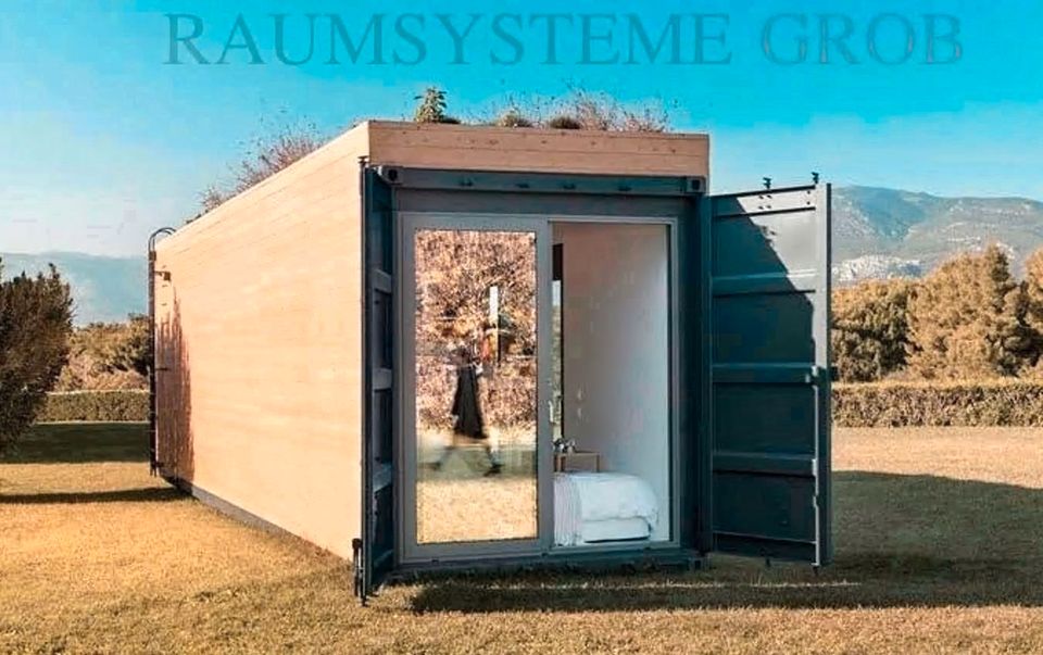 Maßanfertigung! - Tiny House finanzieren - Tinyhouse bauen - Containermodul zum Leben Wohnen Schlafen - Ausgebaueter Container mit Küche & Bad - Wohncontainer Baucontainer Baustellencontainer in Erfurt