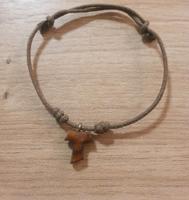 Lederarmband mit Holzkreuz Bayern - Otzing Vorschau