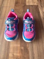 Skechers Lights Blinkeschuhe blau pink Gr. 22 blinken Bayern - Großenseebach Vorschau