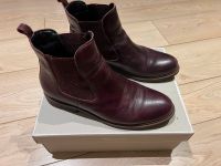 Tamaris Chelsea Boots Leder Gr. 39 bordeaux dunkelrot OVP Nordrhein-Westfalen - Halver Vorschau