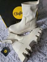 Buffalo Boots Stiefeletten Sockboot Beige weiß neu 40 Bayern - Türkheim Vorschau