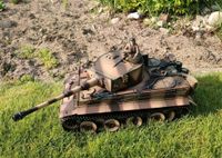 RC Panzer 2,4 GHz Tiger 1 Camouflage Taigen V 3 IR +Servo+Kanonen Hessen - Weiterstadt Vorschau