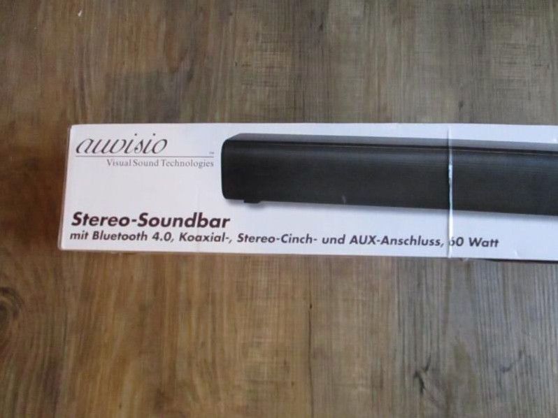 "auvisio" Stereo-Soundbar & "auvisio" VESA Soundbar-Halterung in Rottweil