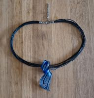 Halskette, Glasschmuck, Anhänger, blau Nordrhein-Westfalen - Erkrath Vorschau