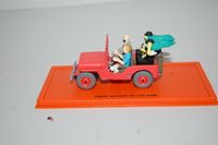 Tim & Struppi TinTin Jeep Willys 1:43 Herge Moulinsart Modellauto Wiesbaden - Mainz-Kastel Vorschau