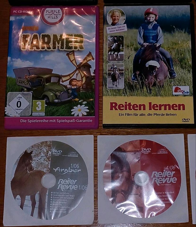 PC Spiele Pferde Turnierreiten Farmer Reiter Revue in Rangsdorf