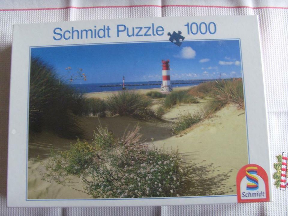 Puzzle, Schmidt Puzzle „am Meer“ 1000 Teile Nr. 58104 in Ahrensbök