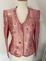Vintage Blazer wild Seide Blumen rosa elegance Paris 38 w.neu Hessen - Kaufungen Vorschau