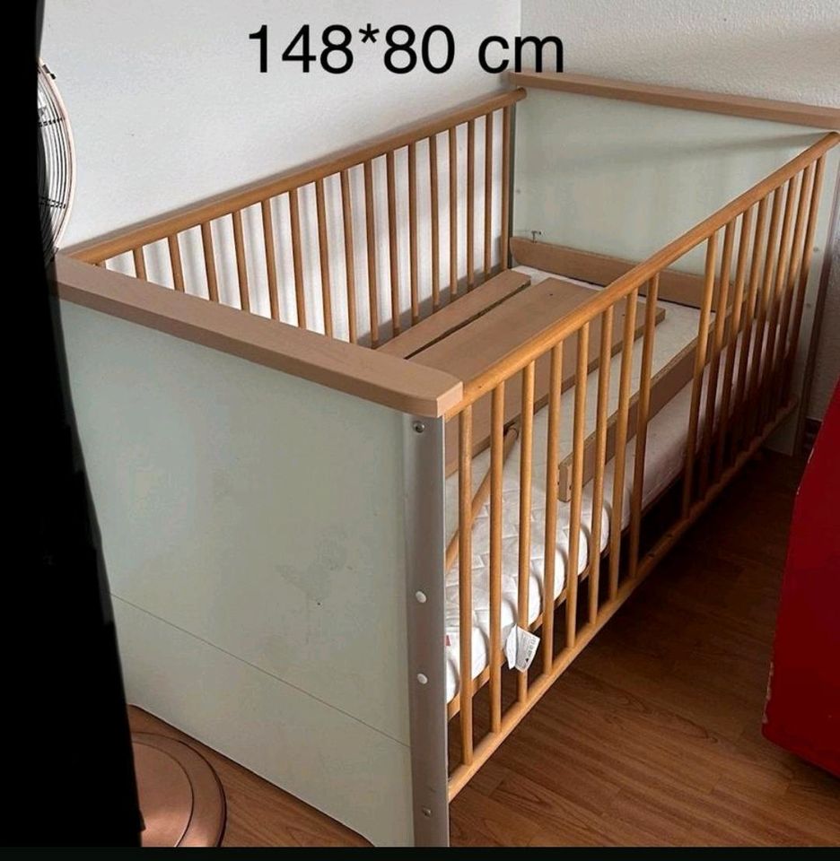 Paidi Kinderzimmer baby Zimmer baby Bett Kommode in Fahrenzhausen