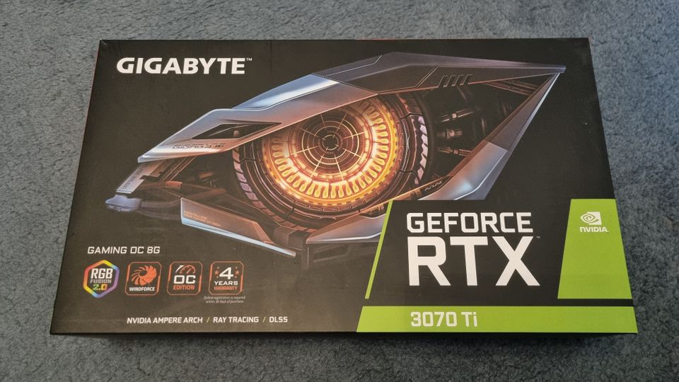 Gigabyte Geforce RTX 3070 Ti 8GB in Jettingen-Scheppach