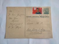 Postkarte Schweiz, 11.03.65 Bayern - Seßlach Vorschau