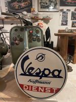 Vespa Hoffmann Emaille Schild Faro Basso Lampe unten Bayern - Inzell Vorschau