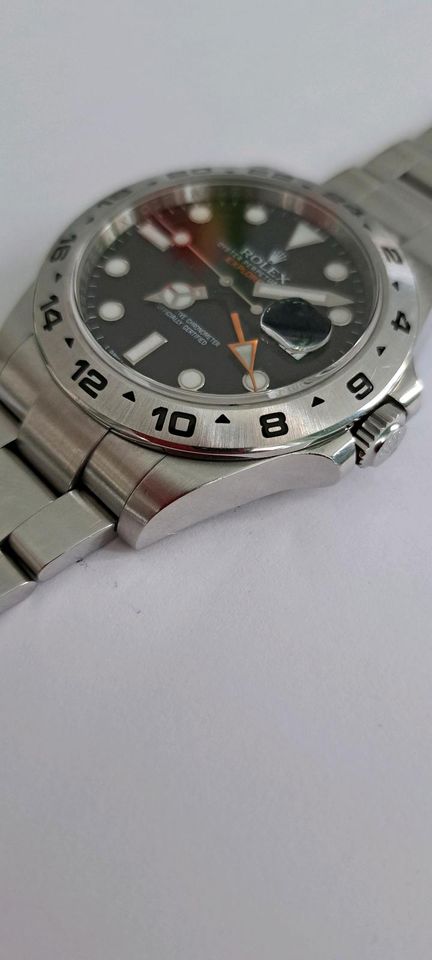 Rolex Explorer 2 Referenz 216570 in Pulheim